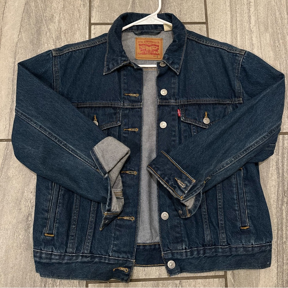 Levi's Women's Dark Blue Jean Jacket